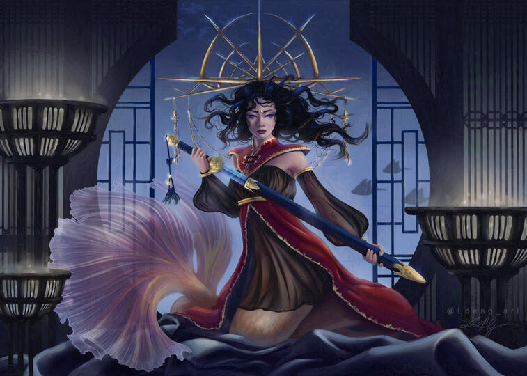 Chinese Mermaid Princess